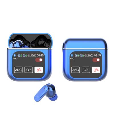AUDIFONOS SE-60 CON PANTALLA AZUL DELUXE TEC SE-60