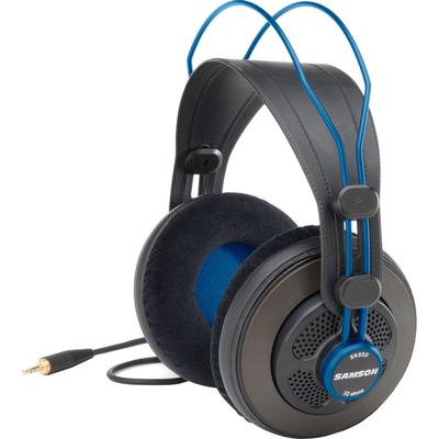AURICULARES DE ESTUDIO SEMI-ABIERTOS SAMSON SR850B AZUL CON CONTROLADORES NEODIMIO DINAMICOS 50
