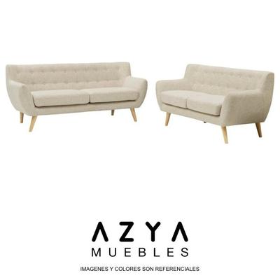 AZYA MUEBLES JUEGO SALA MUEBLES 3-2 VINTAGE
