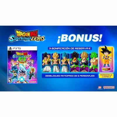 BANDAI NAMCO DRAGON BALL SPARKING ZERO BONUS RESERVA PLAYSTATION 5 PS5