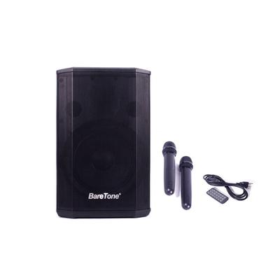 BARETONE PARLANTE PROFESIONAL MAX-B8 CON BATERIA- USB BT 2 MICROFONOS