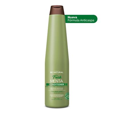 BE NATURAL ACONDICIONADOR PARA CABELLO CON CASPA Y GRASO FRESH MENTA 350ML