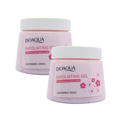 BIOAQUA GEL EXFOLIANTE PARA LA PIEL DE SAKURA 250GR 2 UND