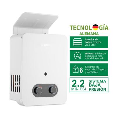 BOSCH TERMA A GAS BAJA PRESION + KIT GLP VITAL 5.5L