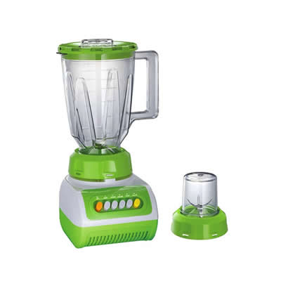 BOSSKO LICUADORA CON MOLEDOR 1.5 LT BK518GV 5V 400W VERDE BK518G