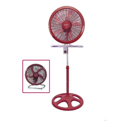BOSSKO VENTILADOR 18" DE 5 ASPAS 3 EN 1 ROJO BK8223VI