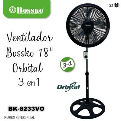 BOSSKO VENTILADOR ORBITAL DE 18” 3 EN 1 250WATTS BK8233VO