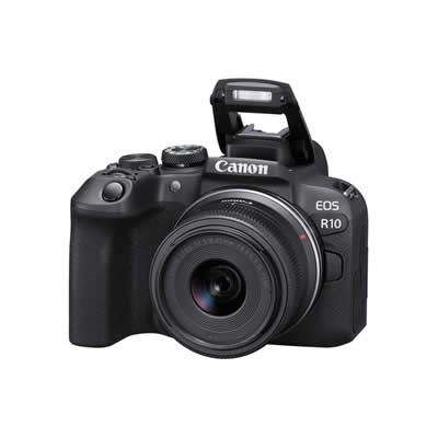 CAMARA CANON EOS R10 RF - S 18-45MM IS STM + ESTUCHE MEM64GB