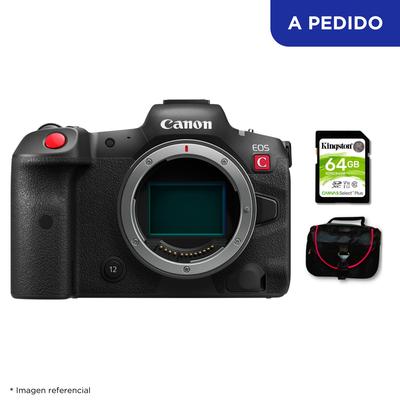 CAMARA CANON EOS R5 C CUERPO SOLO KIT BASICO DE ACCESORIOS