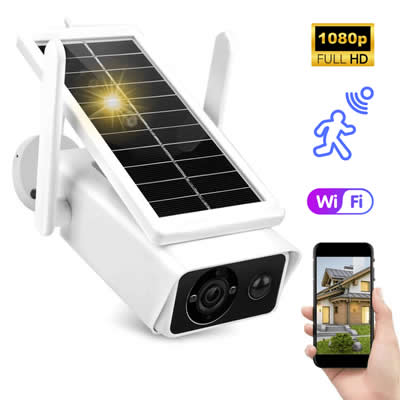 CAMARA LANTUN WIFI SEGURIDAD CON PANEL SOLAR FHD 1080P VISIN NOCTURNA ABC-Q1