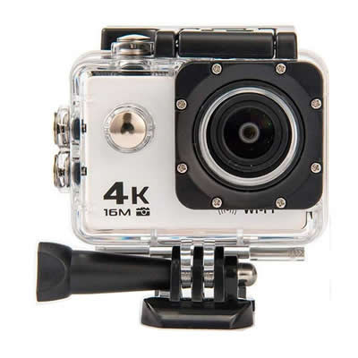 CAMARA SASARU PER HD 1280 X 720 ACCION 4K ULTRA 170D GO BLANCO