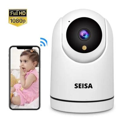 CAMARA SEISA WIFI HD 2MPX INALAMBRICA FULL 360 128 GB AUDIO BIDIRECCIONAL IPC-S042