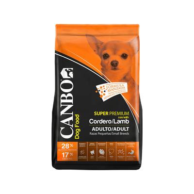 CANBO ADULTO RAZA PEQUEÑA CORDERO PARA PERROS 7KG