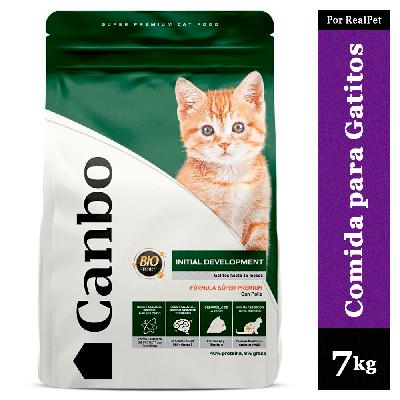 CANBO COMIDA PARA GATITOS CANBO SUPER PREMIUM DESARROLLO INICIAL POLLO 7 KG