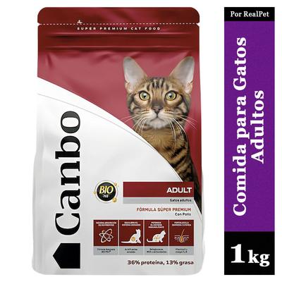 CANBO COMIDA PARA GATOS ADULTOS CANBO CAT POLLO 1 KG