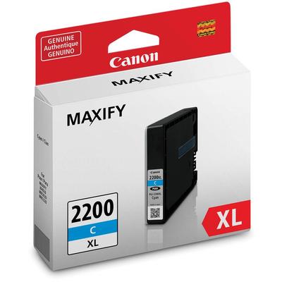 CANON CARTUCHO DE TINTA PIGMENTADA PGI 2200 XL EN COLOR CIAN PGI-2200