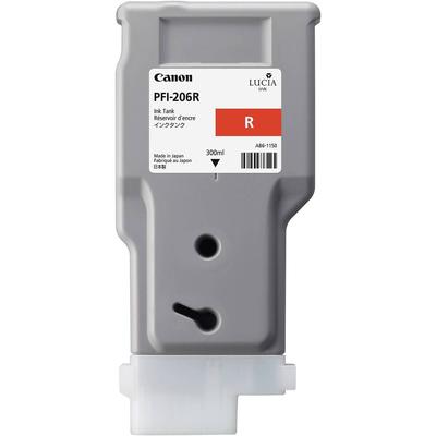 CANON CARTUCHO DE TINTA ROJA PFI 206 300 ML PFI-206