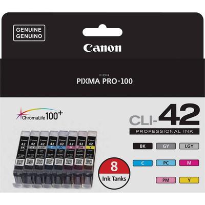 CANON PACK DE TANQUES TINTA CLI 42 OCHO COLORES CLI-42