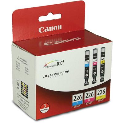 CANON PACK DE TRES CARTUCHOS TINTA A COLOR CLI 226 CLI-226