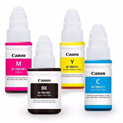 CANON TINTAS GI-190 MULTICOLOR PACK ORIGINALES TINTA
