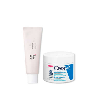CERAVE RELIEF SUN RICE + PROBIOTICS 50ML + CREMA HIDRATANTE CON UREA 340G