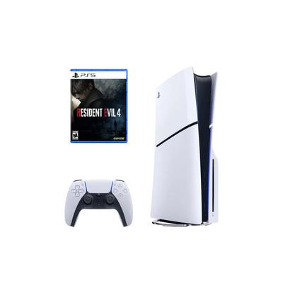 CONSOLA PLAYSTATION 5 SLIM LECTORA DE DISCOS + RESIDENT EVIL 4 REMAKE
