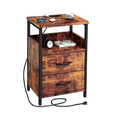 CORICHA HOME VELADOR INDUSTRIAL RUBEUS CARAMELO CON ESTACION DE CARGA