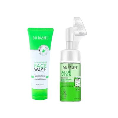 DR RASHEL LIMPIADOR FACIAL 100 G + DESMAQUILLADOR FACIAL ALOE VERA 125 ML
