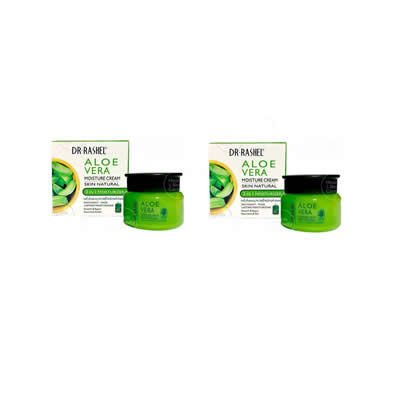 DR RASHEL PACK 2 CREMA FACIAL HIDRATANTE ALOE VERA 50 GR