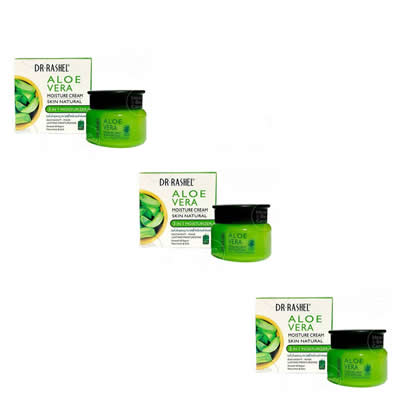 DR RASHEL PACK 3 CREMA FACIAL HIDRATANTE ALOE VERA 50 GR