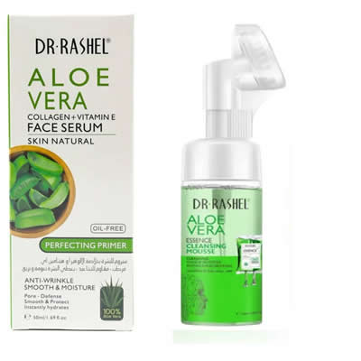 DR RASHEL SET SERUM FACIAL DR RASHEL COLAGENO VITAMINA E 50 ML + DESMAQUILLANTE FACIAL ALOE VERA 125 ML