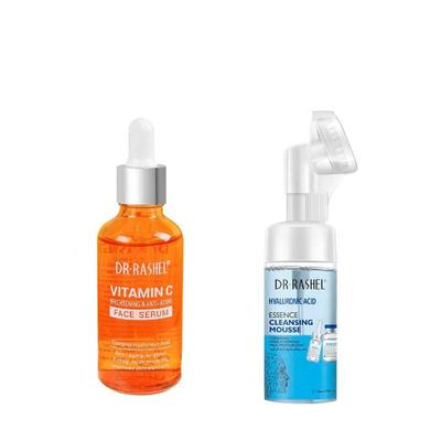 DR. RASHEL SERUM VITAMINA C 50ML + DESMAQUILLADOR DE HIALURON 50ML