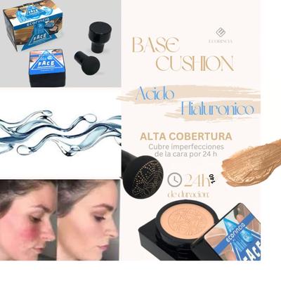 ECORINCIA BASE CUSHION ÁCIDO HIALURONICO A PRUEBA DE AGUA - TONO 140