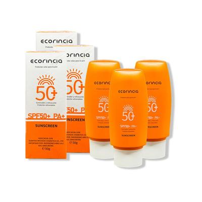 ECORINCIA - PROTECTOR SOLAR 50 SPF ECORINCIA 50G 3 UNIDADES