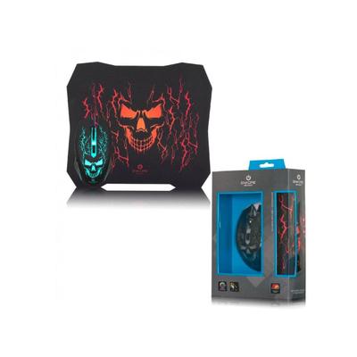 ENKORE KIT GAMER MOUSE Y PAD BRAIN 2-ENT G1005-2 ENT