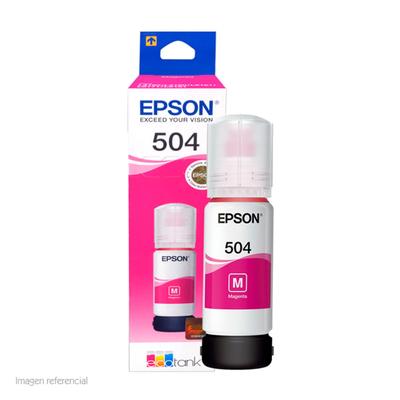 EPSON BOTELLA DE TINTA 504 COLOR MAGENTA T504320-AL 70ML