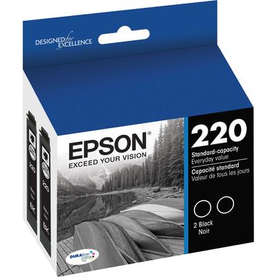 EPSON CARTUCHO DE TINTA NEGRA T220 DURABRITE ULTRA DUAL PACK