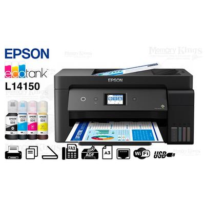 EPSON IMPRESORA MULTIFUNCIONAL L14150 ECOTANK WIFI ADF DUPLEX A3 TINTA