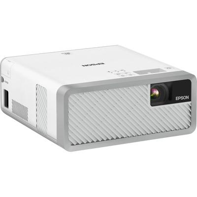 EPSON PROYECTOR LASER 3LCD HOME THEATER EF 100 CON ADAPTADOR INALAMBRICO ANDROID TV BLANCO EF-100
