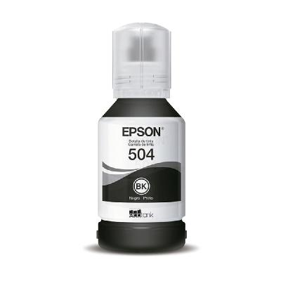 EPSON TINTA T504 127 ML COLOR NEGRO C13T03N12A