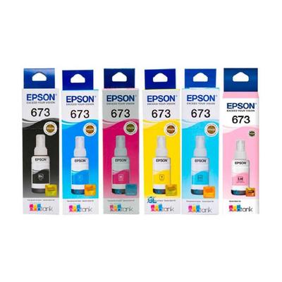 EPSON TINTA T673 PACK 4 COLORES