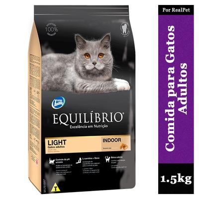 EQUILIBRIO COMIDA PARA GATO EQUILIBRIO LIGHT CONTROL DE PESO 1.5 KG