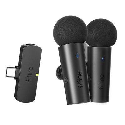 FIFINE MICROFONO LAVALIER M8 WIRELESS TYPE C OMNIDIRECCIONAL