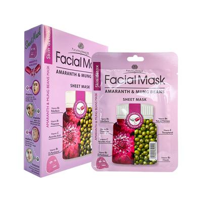 FRUIT OF THE WOKALI - MASCARILLA DE AMARANTO Y HABA MUNG 30ML X 10 PIEZAS