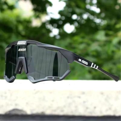 GAFAS DE CICLISMO Y RUNNING DEPORTES AL AIRE LIBRE UV400 UNISEX - OSCURO