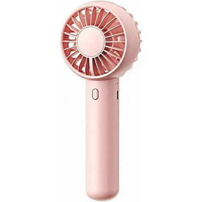 GAIATOP MINI VENTILADOR POTENTE MANO DISENO BONITO 3 VELOCIDADES RECARGABLE USB NINAS ELEGANTES BP26