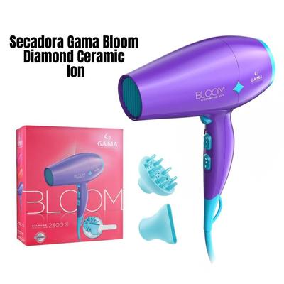 GAMA SECADORA DE CABELLO DIAMOND BLOOM CERAMIC ION SEC-BLOOM-VIO