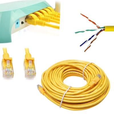 GENERAL CABLE RED UTP CAT 6 NUEVO SANTOFA ELECTRONICS SELLADO TESTEADO RJ45 10 METROS