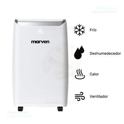GENERICO AIRE ACONDICIONADO PORTATIL MARVEN WIFI 4 EN 1 3032