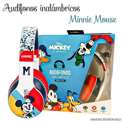 GENERICO AUDIFONOS BLUETOOTH MINNIE MOUSE RECARGABLE GENERICO - AUDIFONOS BLUETOOTH MINNIE MOUSE - RECARGABLE